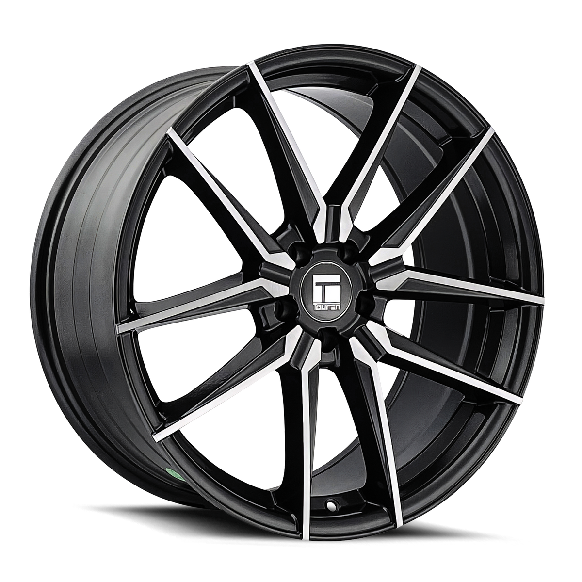 Touren TR94 Gloss graphite brushed with da 18x8 +35 5x114.3mm 73.1mm - Wheelwiz
