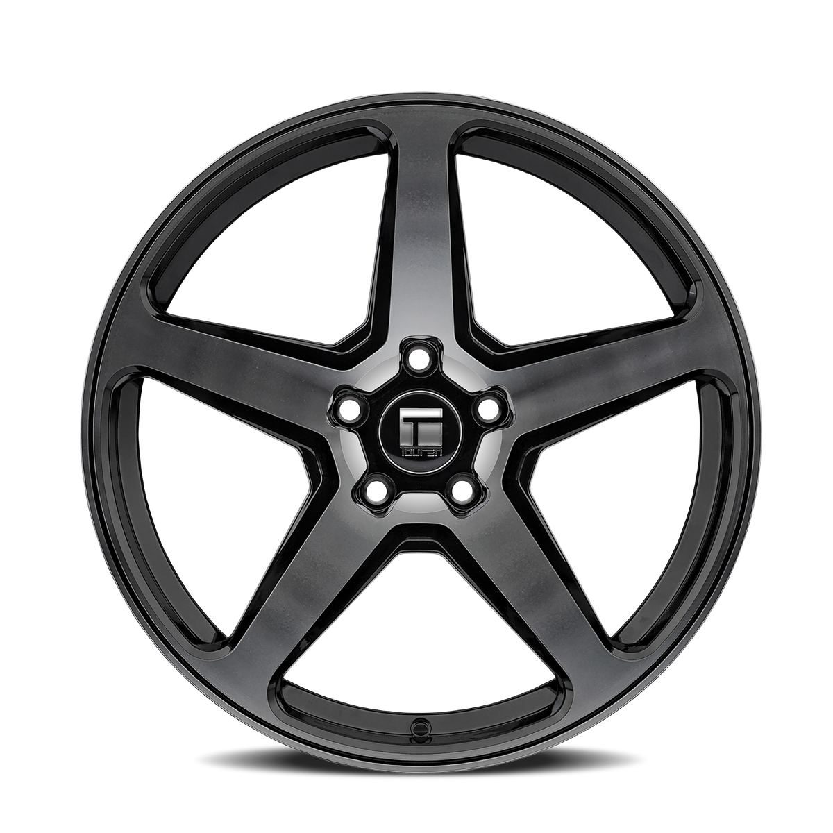 Touren TF96 Gloss black machined 20x9 +35 5x120mm 72.56mm - Wheelwiz