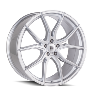 Touren TF01 Gloss silver brushed 22x9 +15 5x115mm 72.6mm - WheelWiz