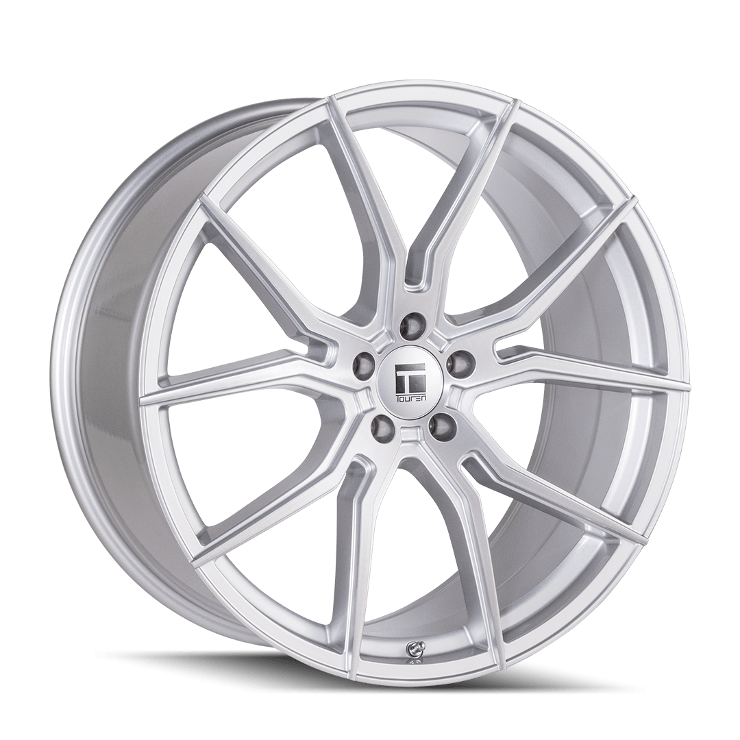 Touren TF01 Gloss silver brushed 20x10 +40 5x114.3mm 72.62mm - Wheelwiz