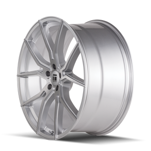 Touren TF01 Gloss silver brushed 20x10 +40 5x114.3mm 72.62mm - Wheelwiz