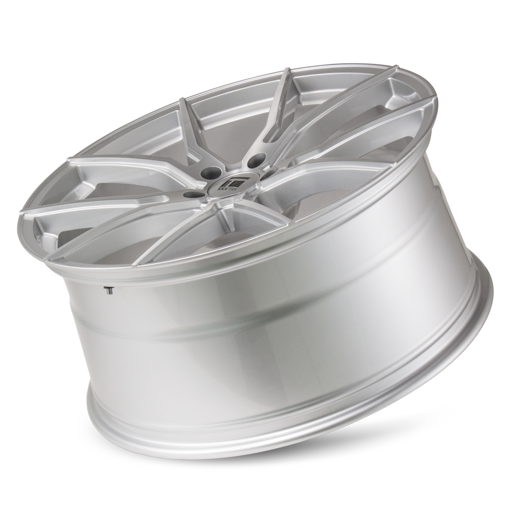 Touren TF01 Gloss silver brushed 17x7.5 +40 5x114.3mm 72.6mm - Wheelwiz