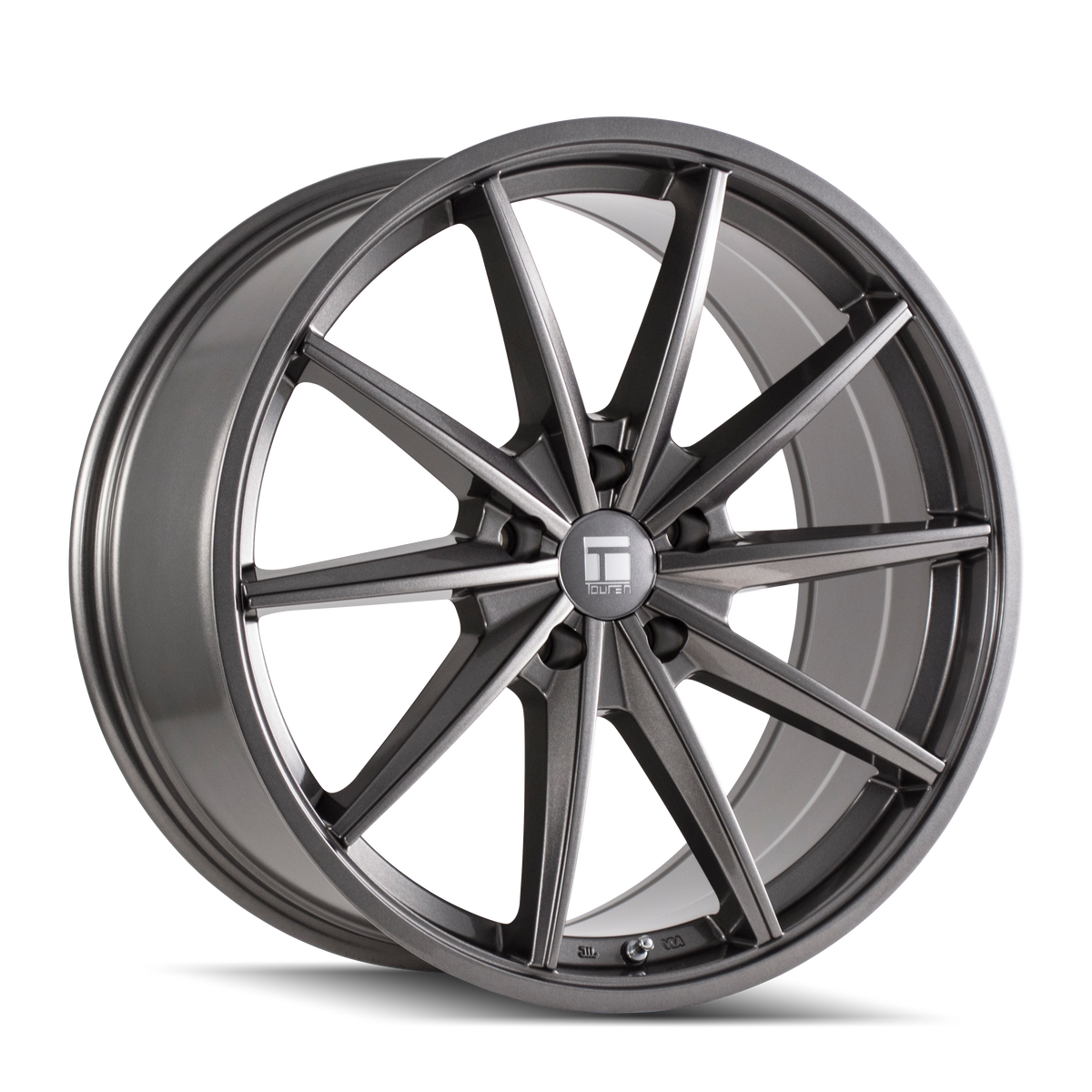 Touren TF02 Gloss graphite 20x10 +40 5x120mm 72.56mm - Wheelwiz
