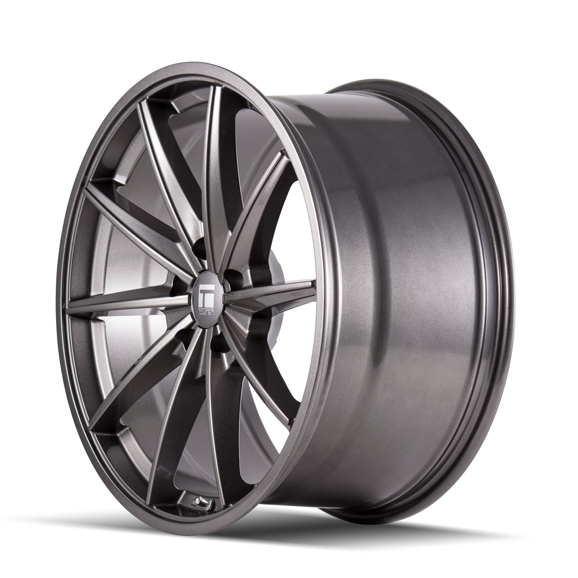 Touren TF02 Gloss graphite 20x9 +35 5x114.3mm 72.6mm - Wheelwiz