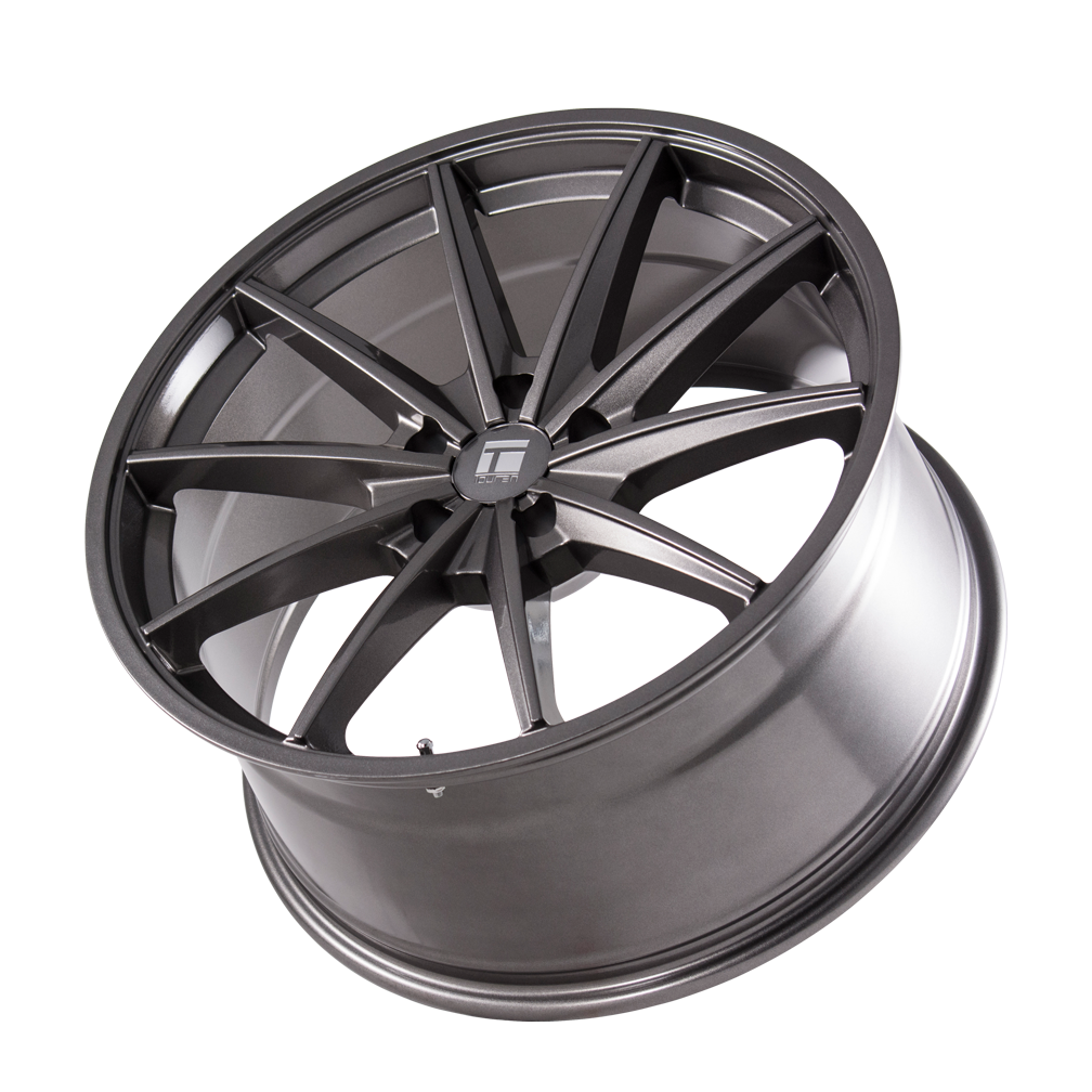 Touren TF02 Gloss graphite 20x9 +35 5x114.3mm 72.6mm - Wheelwiz