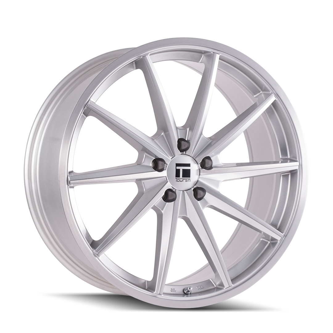 Touren TF02 Gloss silver brushed 20x10 +40 5x112mm 66.56mm - Wheelwiz