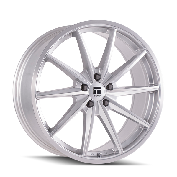 Touren TF02 Gloss silver brushed 20x10 +40 5x112mm 66.56mm