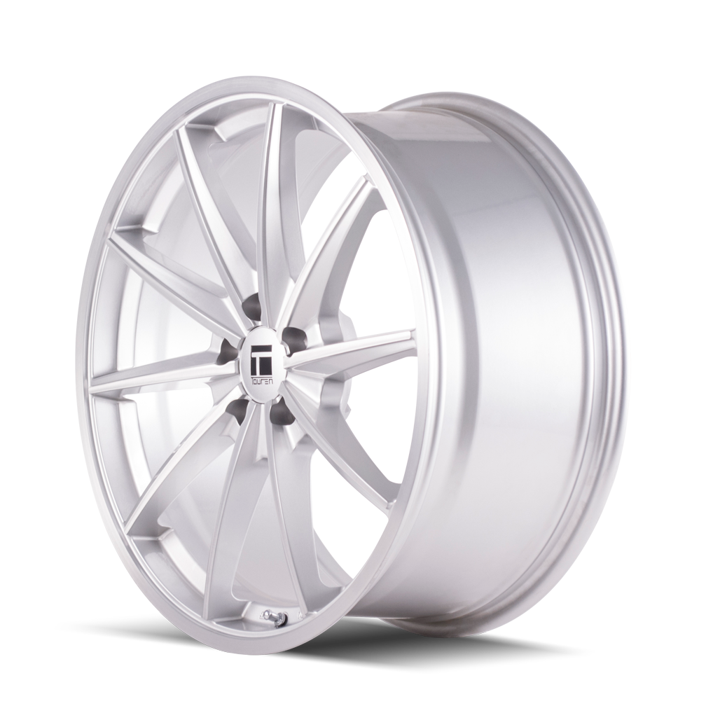 Touren TF02 Gloss silver brushed 20x9 +35 5x114.3mm 72.6mm - WheelWiz