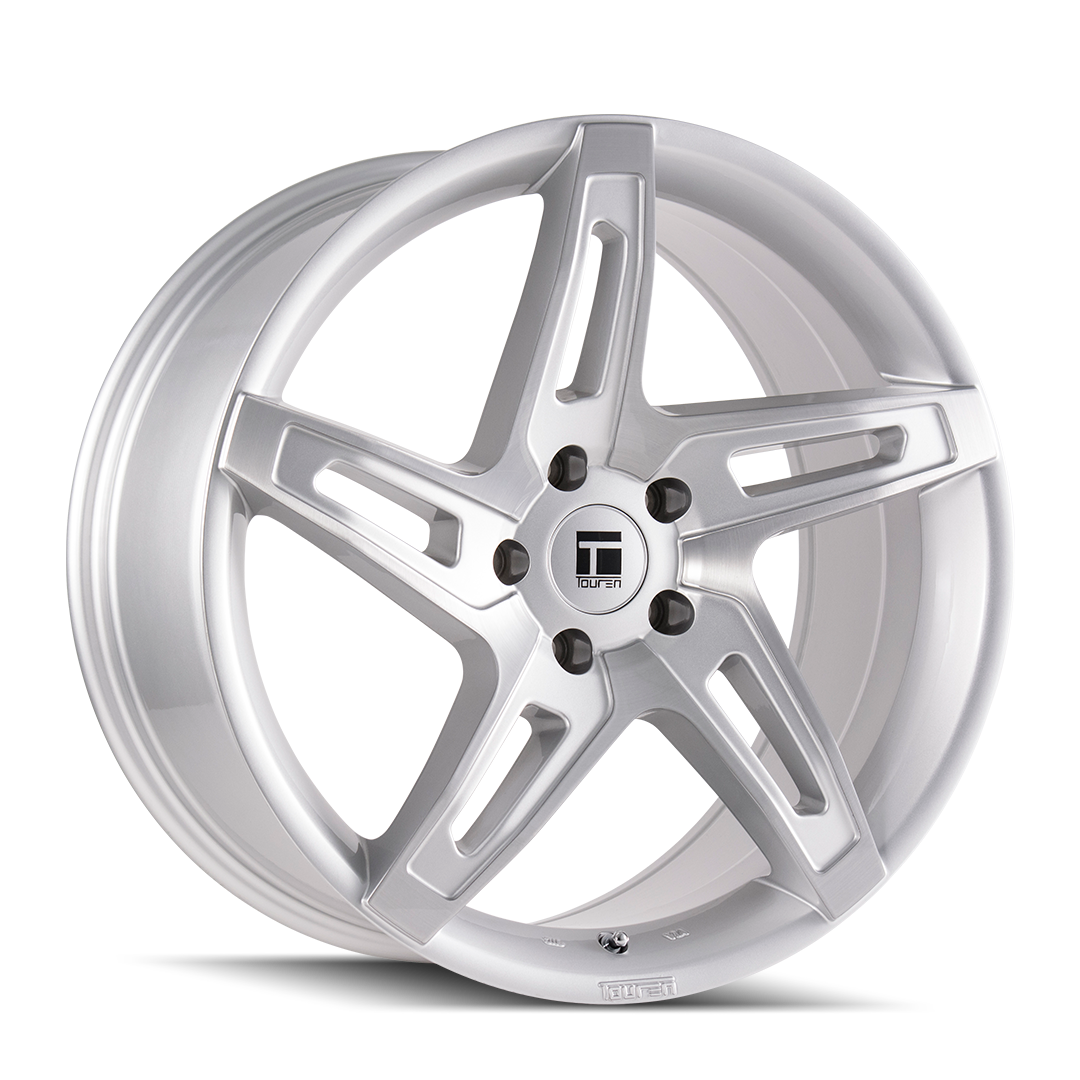 Touren TF04 Gloss silver brushed 18x8 +40 5x112mm 66.56mm - Wheelwiz