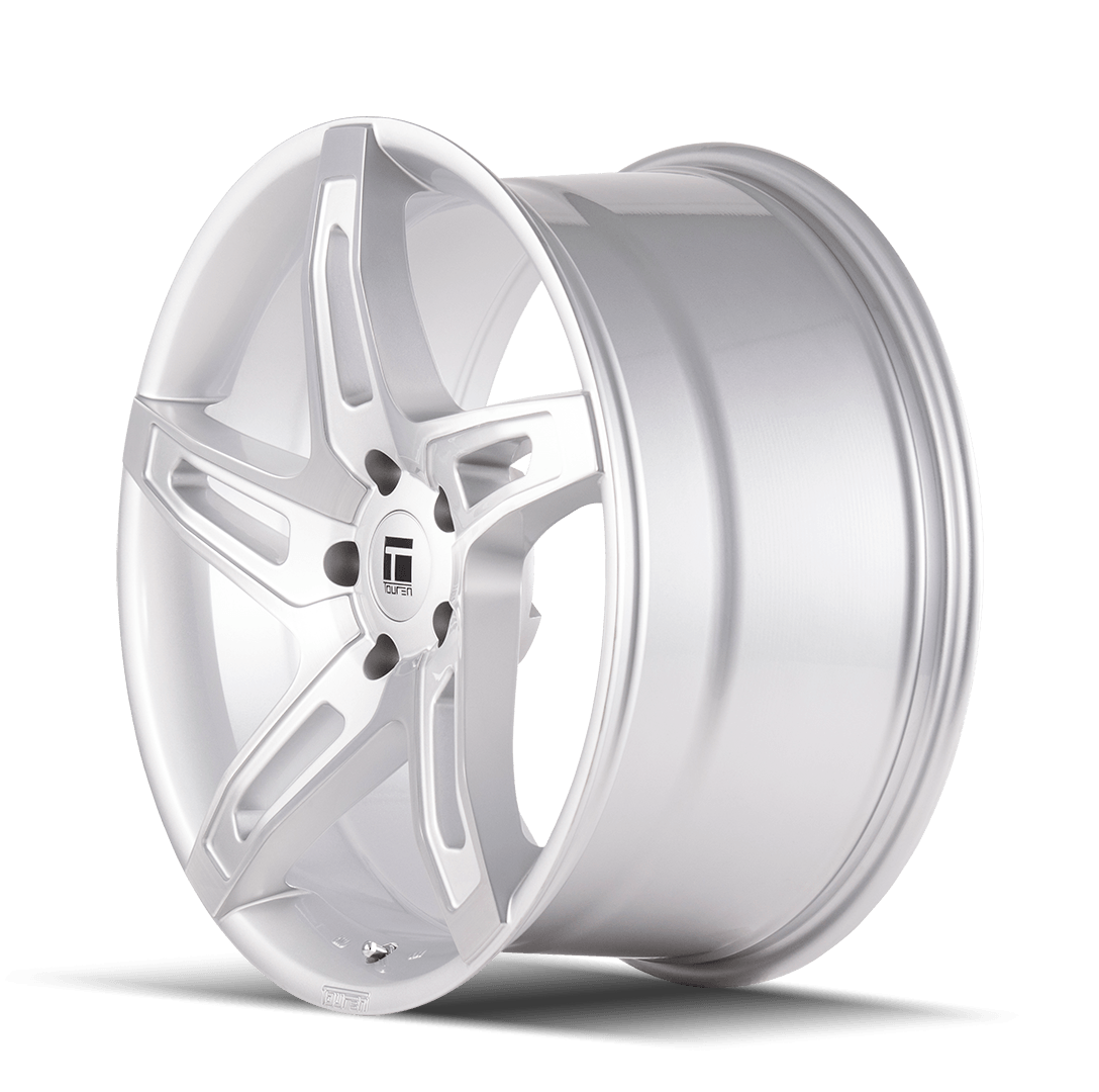 Touren TF04 Gloss silver brushed 20x10 +40 5x120mm 72.56mm - Wheelwiz