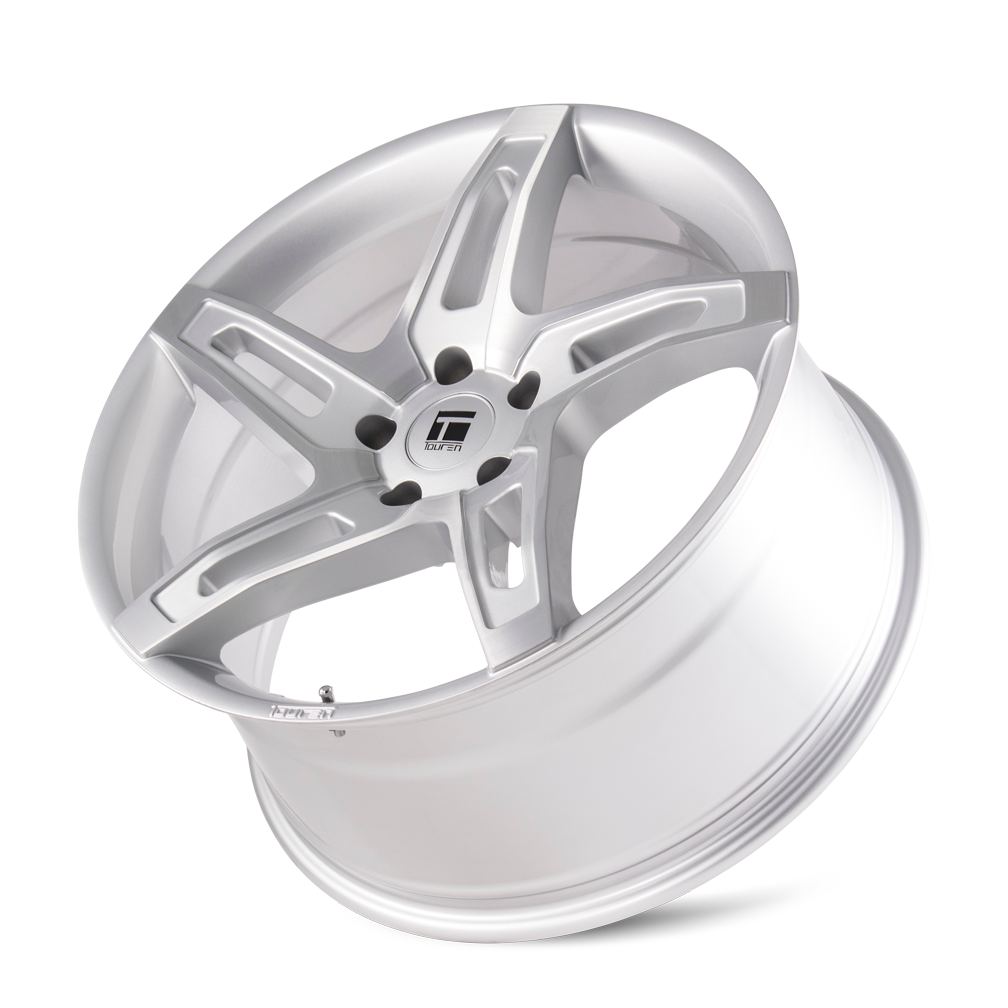 Touren TF04 Gloss silver brushed 18x8 +40 5x120mm 72.56mm - Wheelwiz