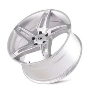 Touren TF04 Gloss silver brushed 20x10 +40 5x120mm 72.56mm - Wheelwiz