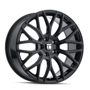 Touren TR76 Gloss black 20x8.5 +35 5x108mm 63.5mm - Wheelwiz
