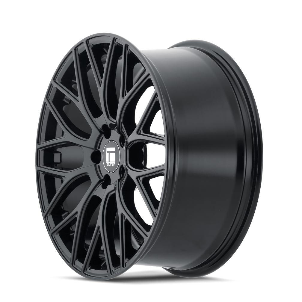 Touren TR76 Gloss black 17x8 +35 5x114.3mm 72.6mm - Wheelwiz