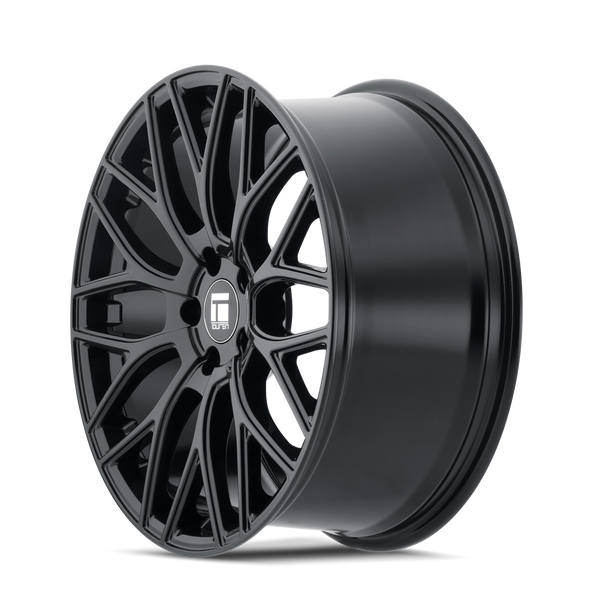 Touren TR76 Gloss black 20x8.5 +35 5x108mm 63.5mm | Wheelwiz