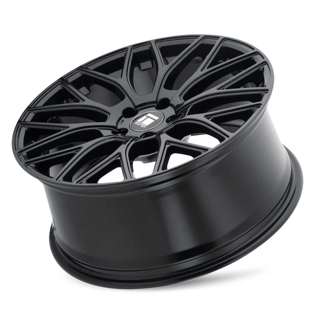 Touren TR76 Gloss black 20x8.5 +35 5x108mm 63.5mm - Wheelwiz