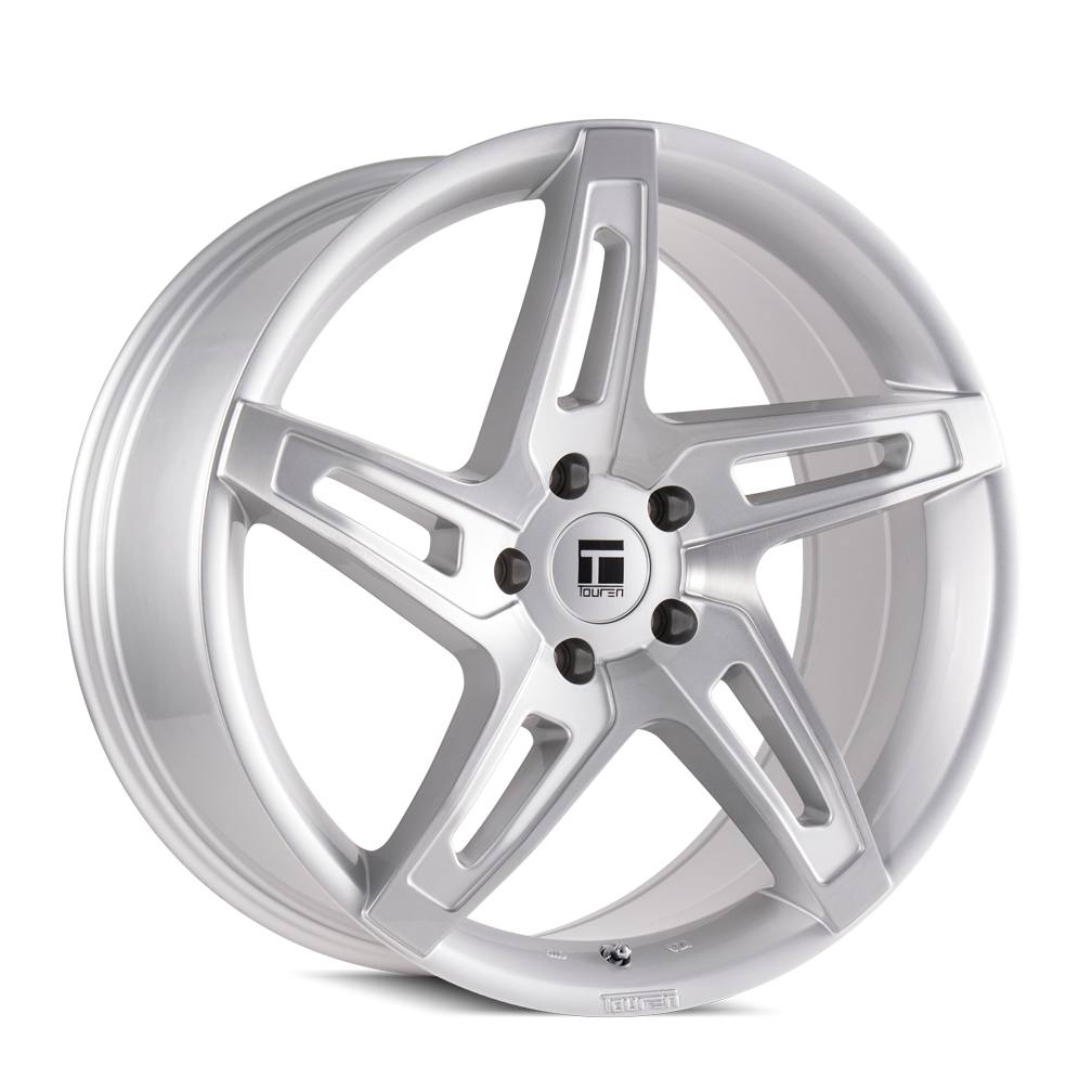 Touren TF04 Gloss silver brushed 18x8 +40 5x114.3mm 72.6mm - WheelWiz