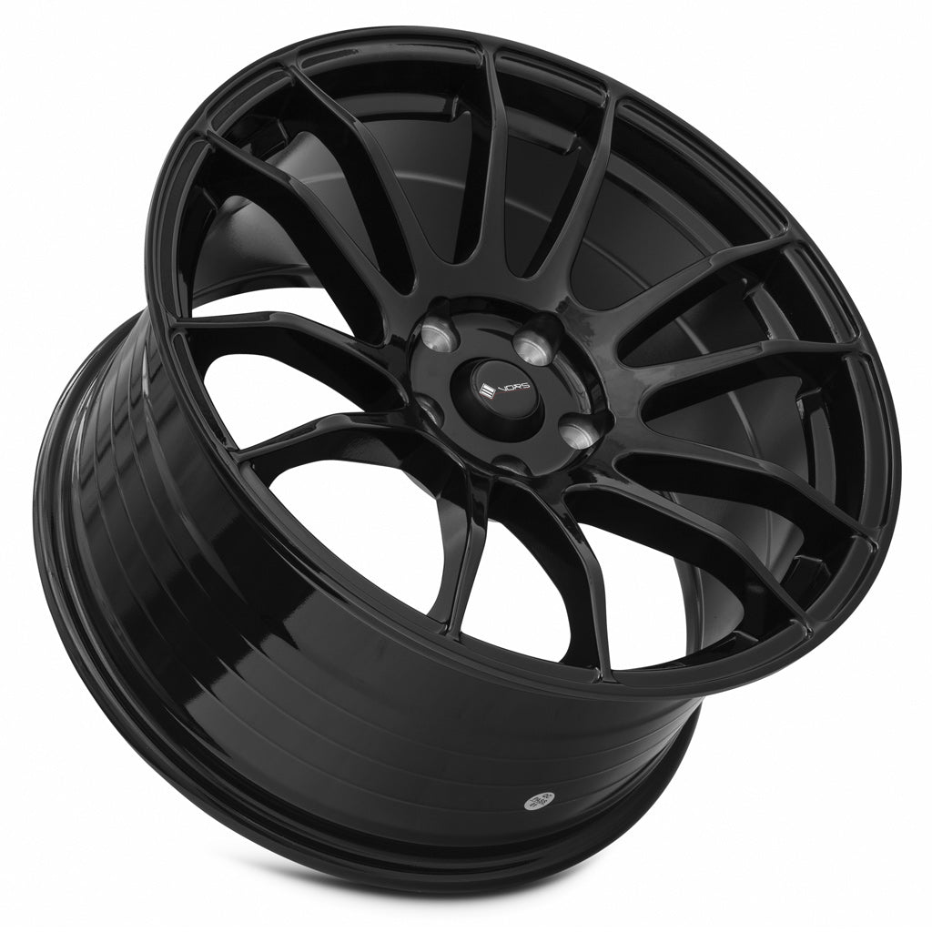 Vors TR10 Gloss Black 18x9.5 +35 5x108mm 73.1mm - Wheelwiz