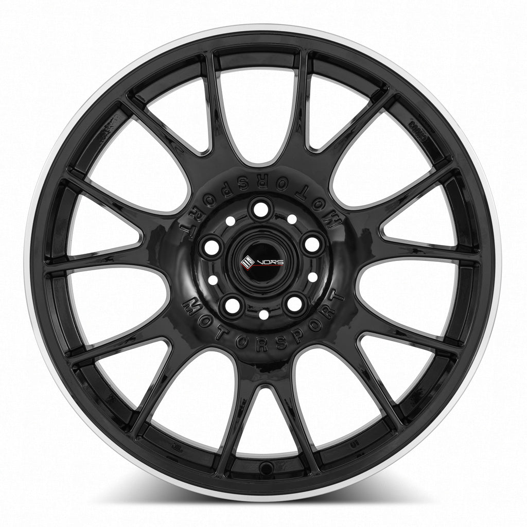 Vors TR14 Gloss Black 18x8 +35 5x110mm 73.1mm - Wheelwiz