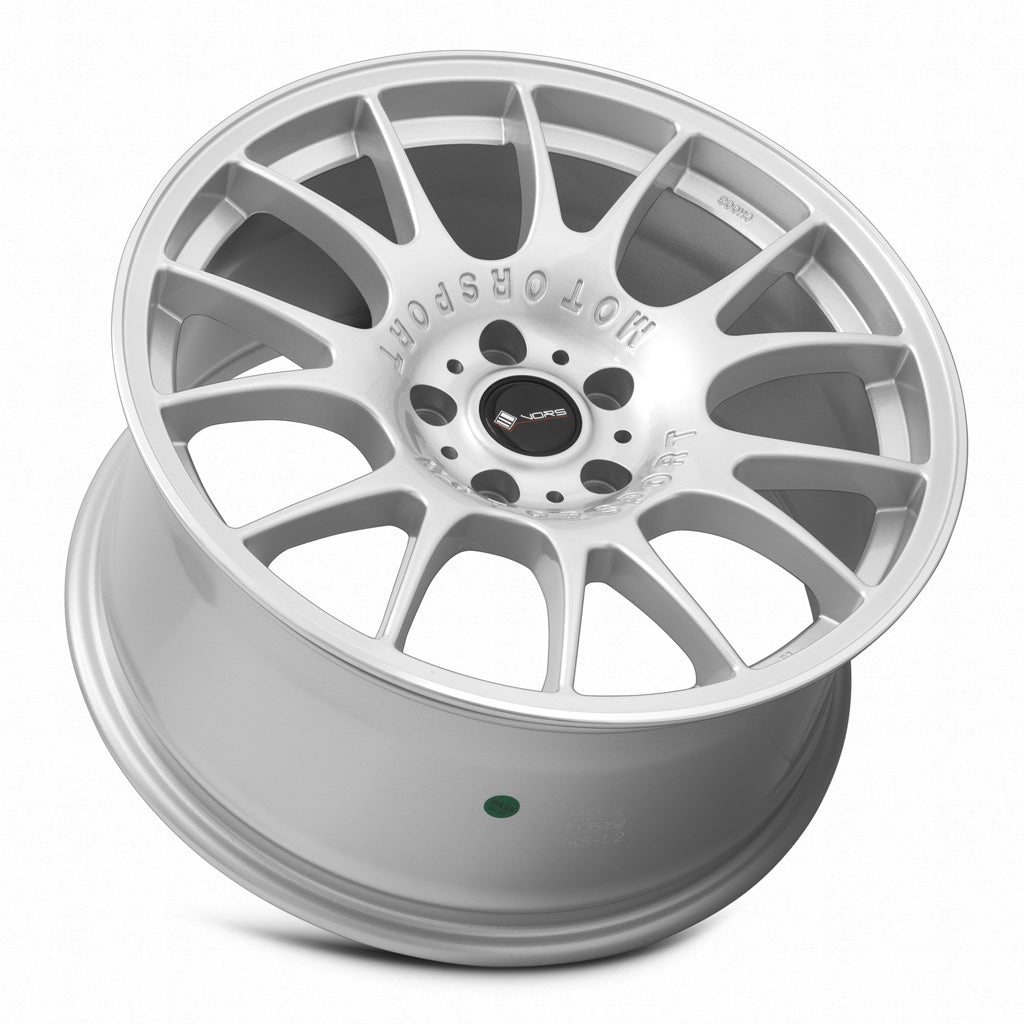 Vors TR14 Silver w/ Machined Ring 18x9 +35 5x114.3mm 73.1mm - Wheelwiz
