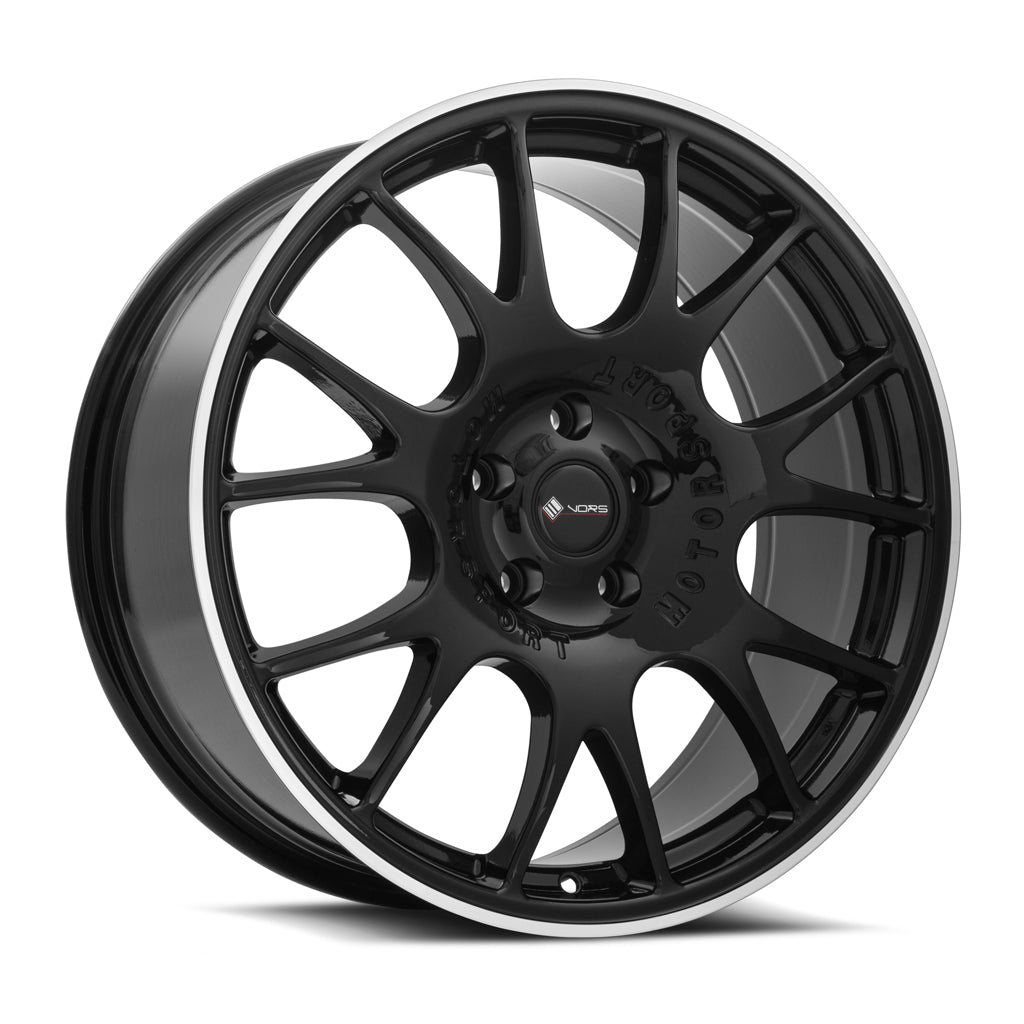 Vors TR14 Gloss Black 19x8.5 +35 5x112mm 73.1mm - Wheelwiz