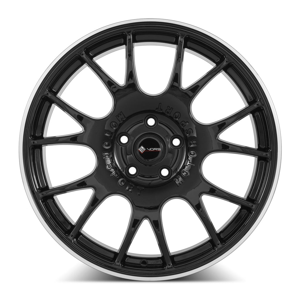Vors TR14 Gloss Black 19x8.5 +35 5x114.3mm 73.1mm - Wheelwiz