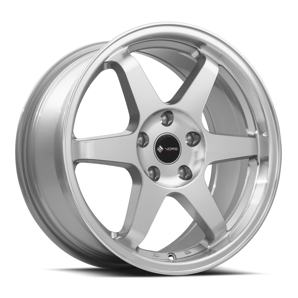 Vors TR37 Silver Machined Face 17x9 +30 5x114.3mm 73.1mm - Wheelwiz