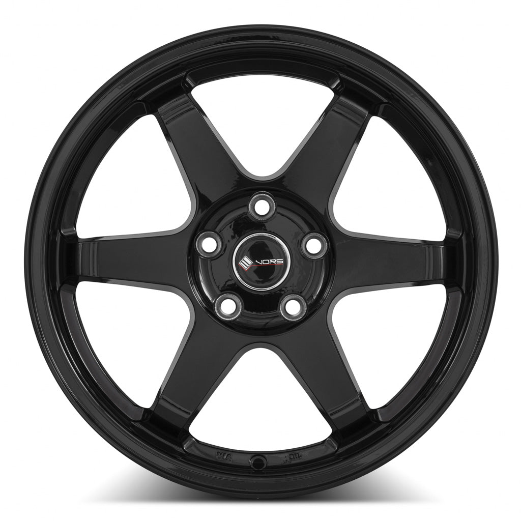 Vors TR37 Gloss Black 17x9 +30 5x108mm 73.1mm - Wheelwiz