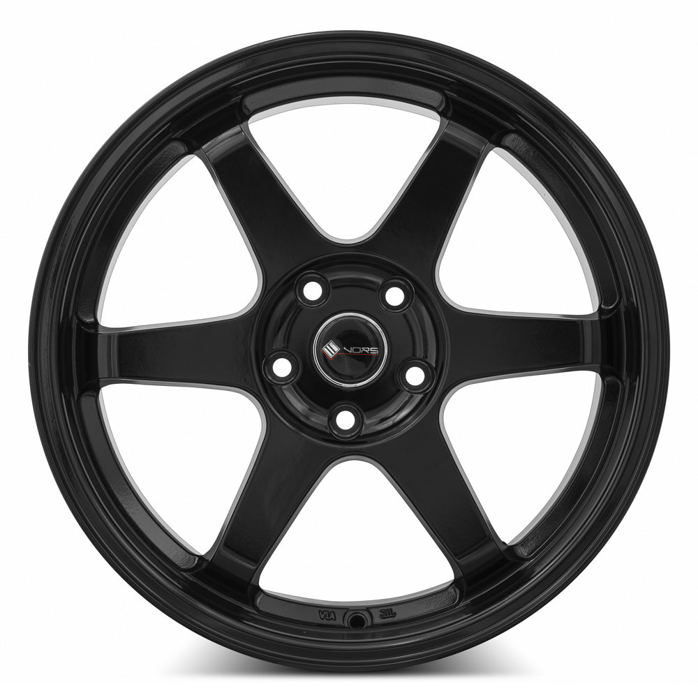 Vors TR37 Gloss Black 17x8 +35 Custommm 73.1mm