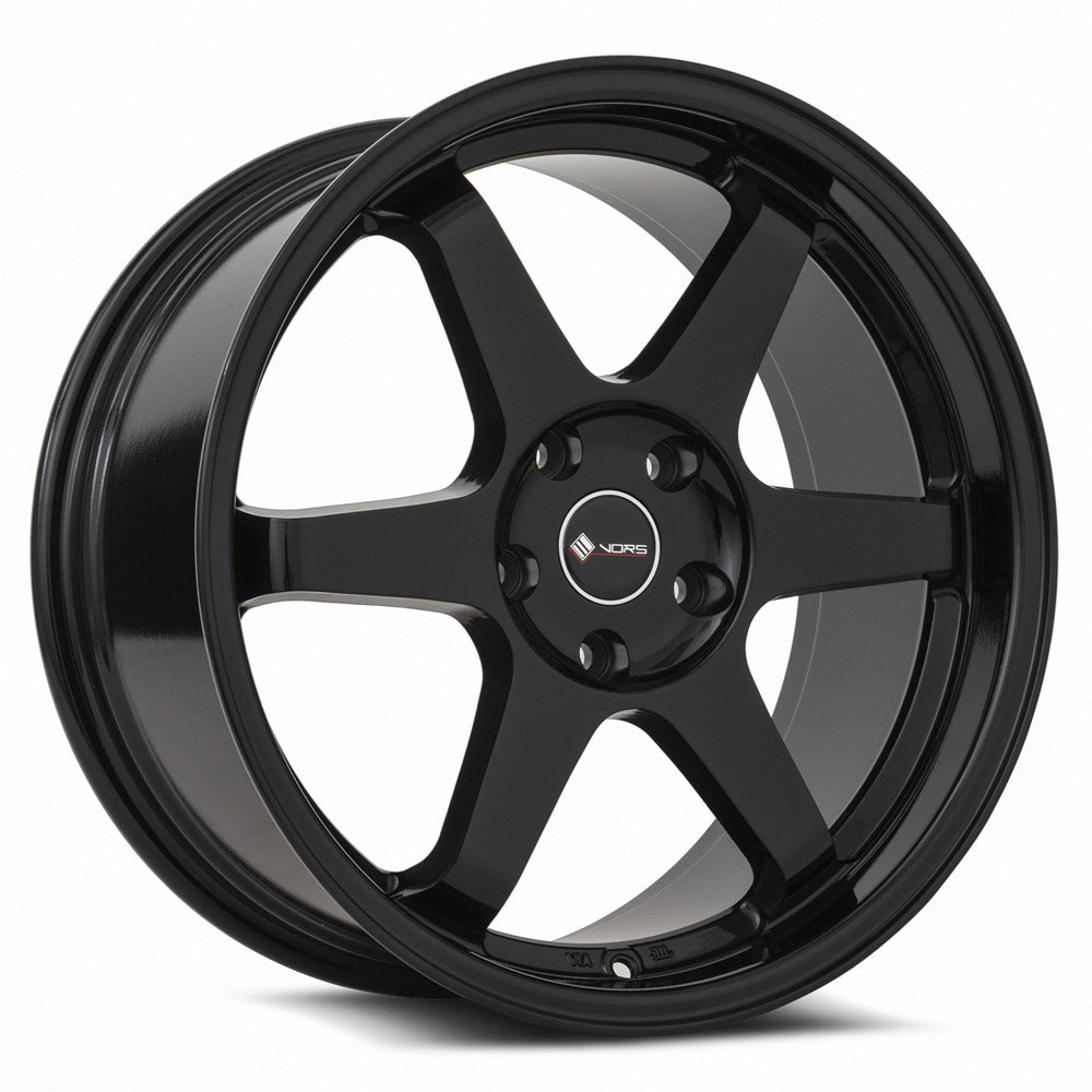 Vors TR37 Gloss Black 18x8.5 +35 5x108mm 73.1mm - Wheelwiz