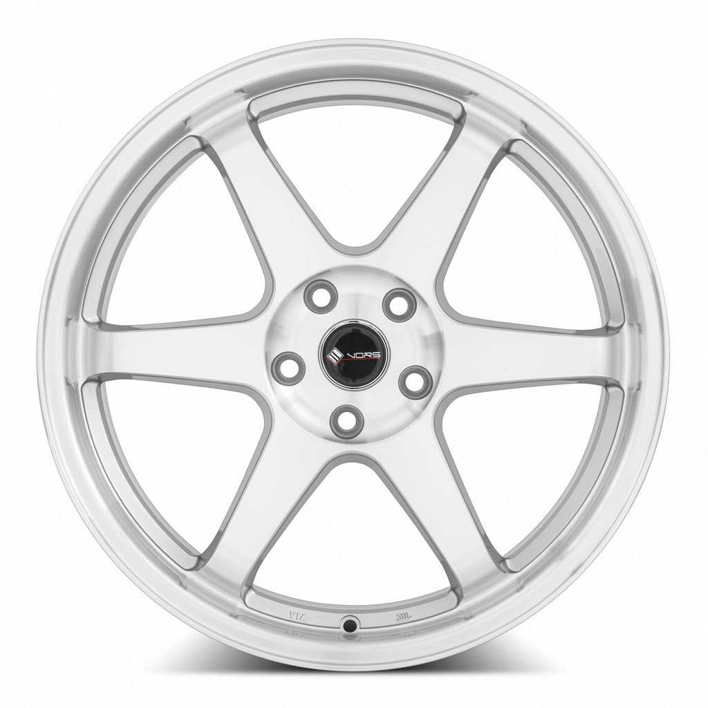 Vors TR37 Silver Machined Face 19x8.5 +35 5x115mm 73.1mm - Wheelwiz
