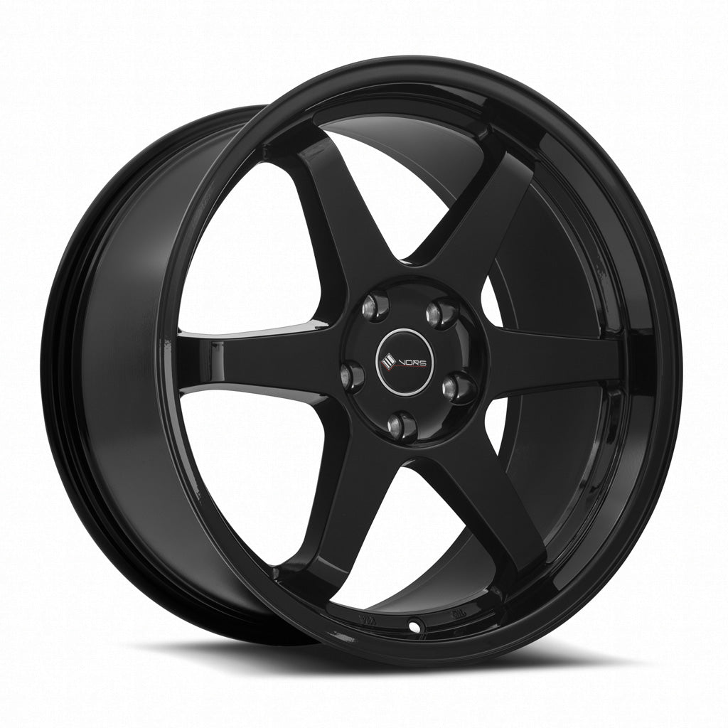 Vors TR37 Gloss Black 19x9.5 +35 5x108mm 73.1mm - Wheelwiz
