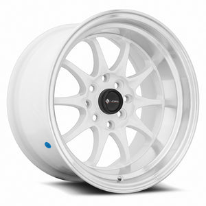Vors TR3 White 15x8 0 4x100|4x114.3mm 73.1mm - Wheelwiz