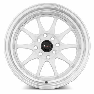 Vors TR3 White Machine Lip 15x8 0 4x108mm 73.1mm