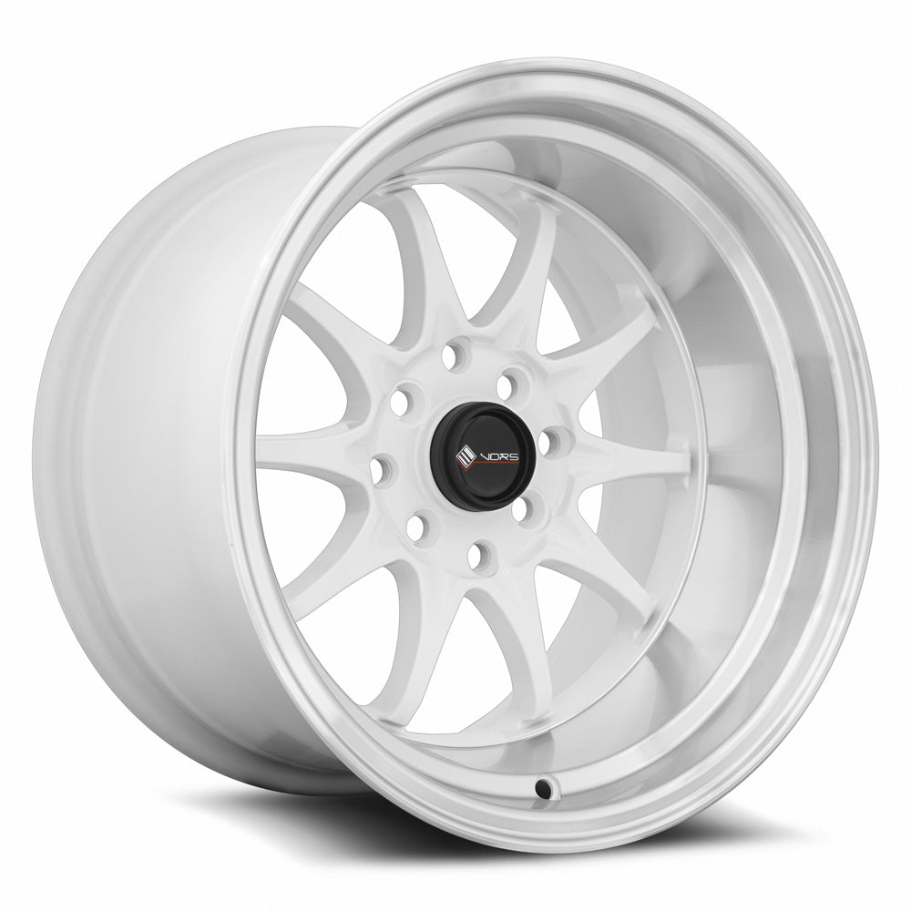 Vors TR3 White 15x9 0 4x100|4x114.3mm 73.1mm - Wheelwiz