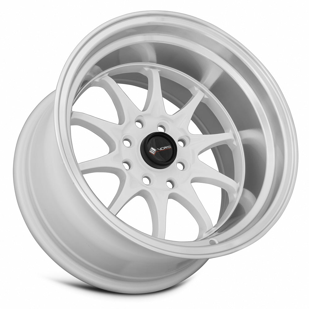 Vors TR3 White 15x9 0 4x108mm 73.1mm - Wheelwiz