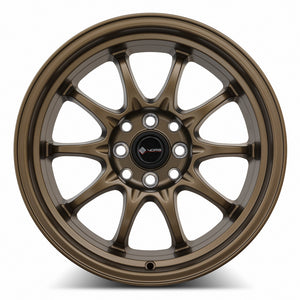 Vors TR3 Bronze 16x8 +20 4x108mm 73.1mm - Wheelwiz