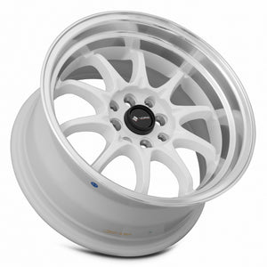 Vors TR3 White Machine Lip 16x8 +20 4x98mm 73.1mm