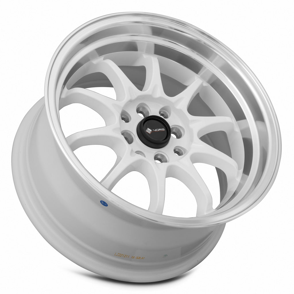 Vors TR3 White 16x8 +20 4x98mm 73.1mm - Wheelwiz