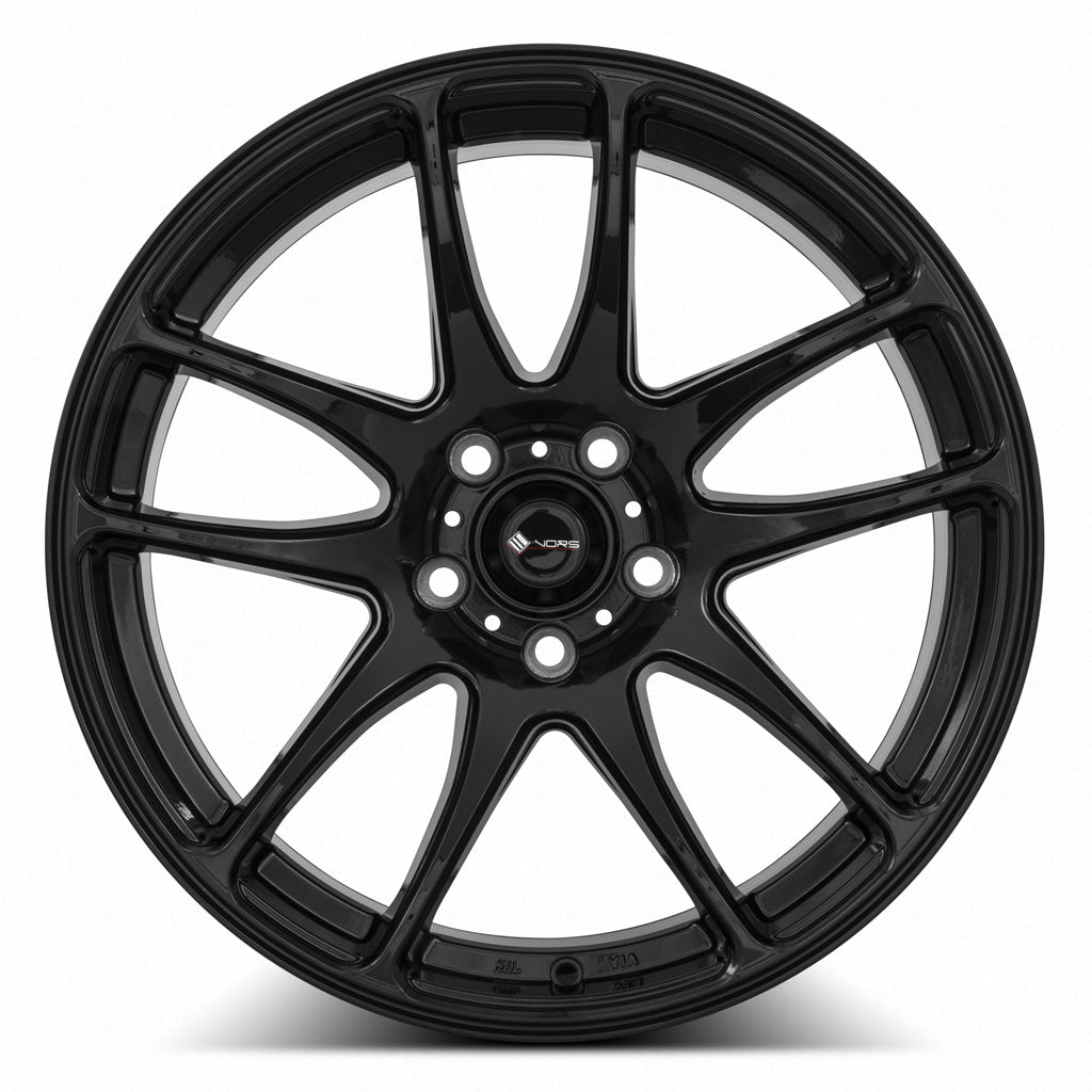 Vors TR4 Gloss Black 18x10.5 +22 5x110mm 73.1mm - Wheelwiz
