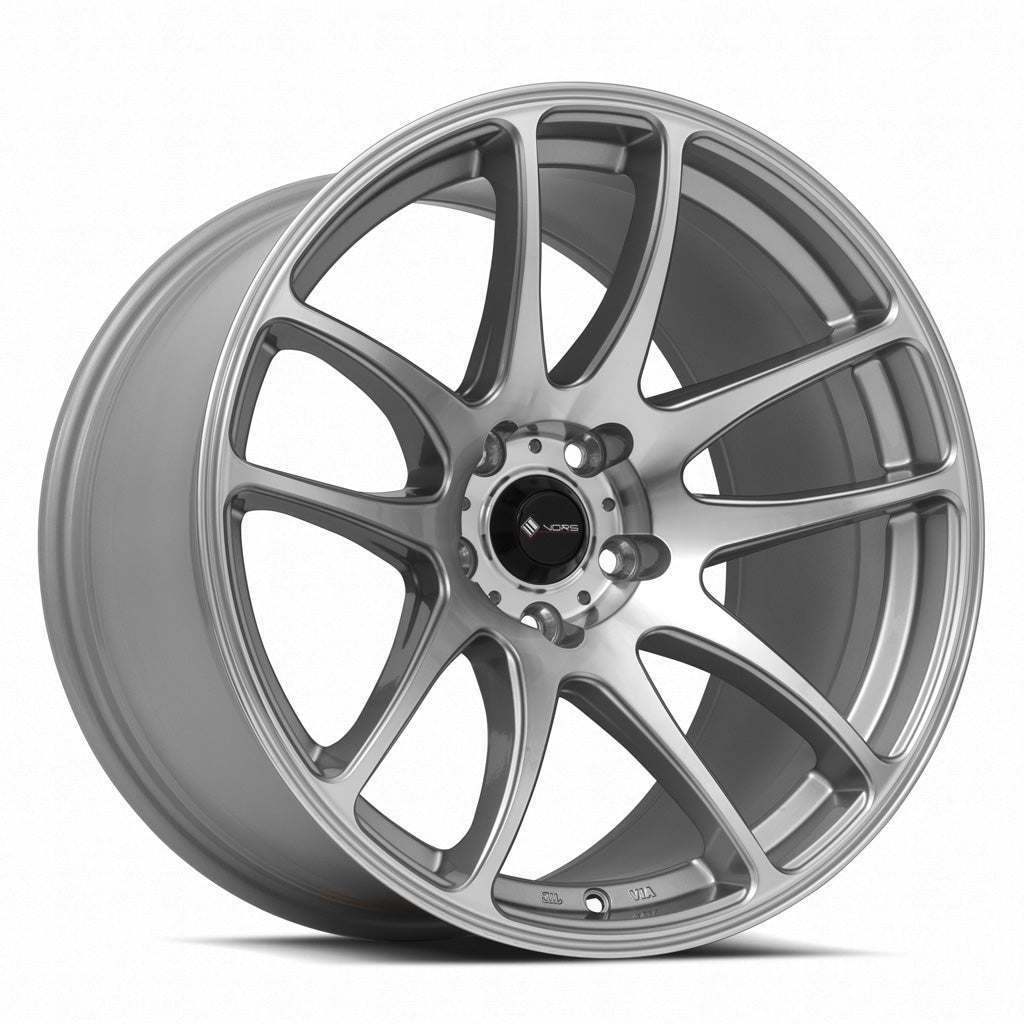 Vors TR4 Silver Machined Face 18x10.5 +22 5x110mm 73.1mm - Wheelwiz