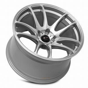 Vors TR4 Silver Machined Face 18x10.5 +22 5x114.3mm 73.1mm - Wheelwiz