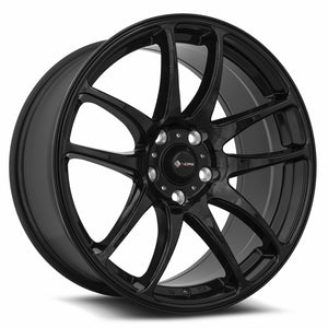 Vors TR4 Gloss Black 17x8 +35 5x120mm 73.1mm - Wheelwiz