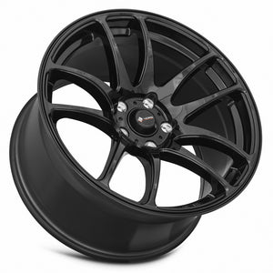 Vors TR4 Gloss Black 18x9.5 +35 5x112mm 73.1mm - Wheelwiz