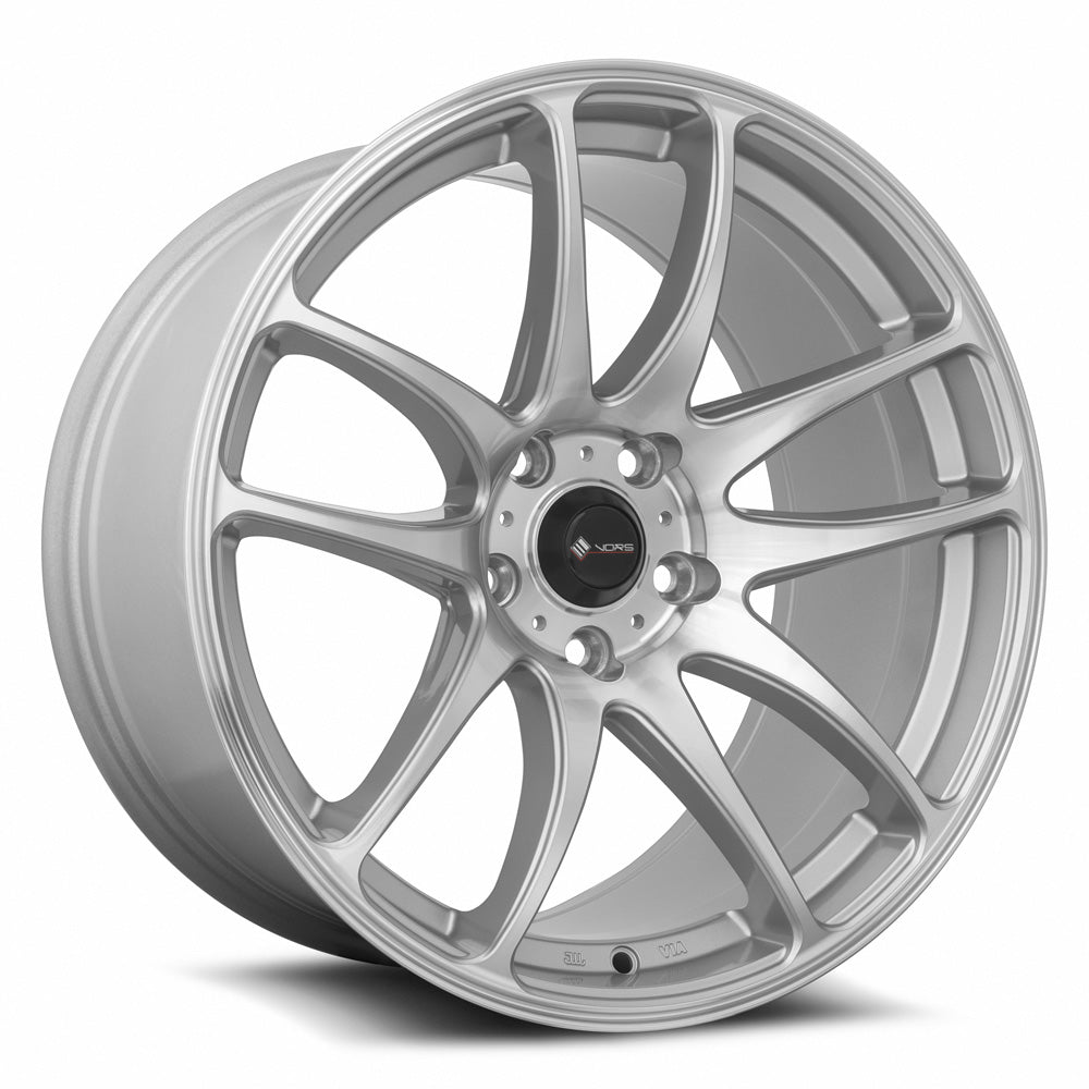 Vors TR4 Silver Machined Face 18x9.5 +22 5x110mm 73.1mm - Wheelwiz