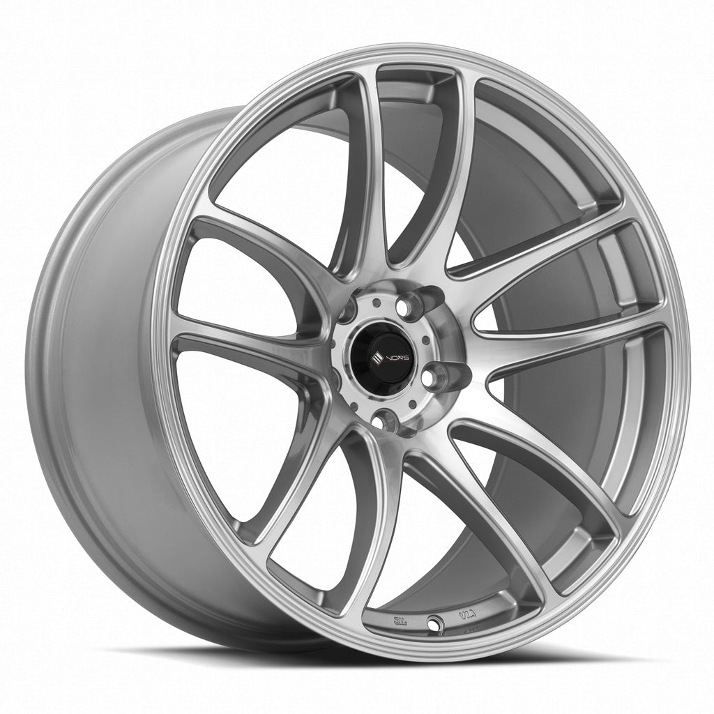 Vors TR4 Silver Machined Face 19x10.5 +22 5x120mm 73.1mm - Wheelwiz