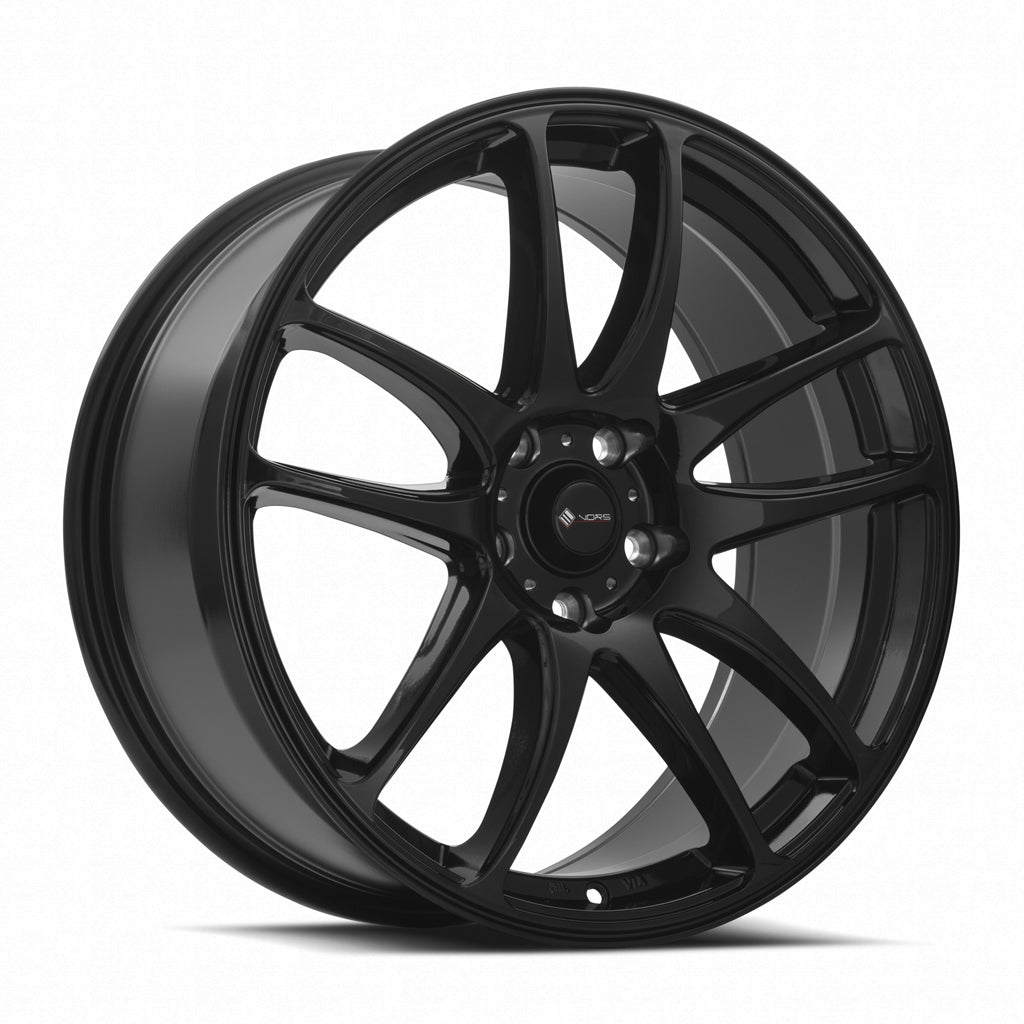 Vors TR4 Gloss Black 19x8.5 +35 5x108mm 73.1mm - Wheelwiz