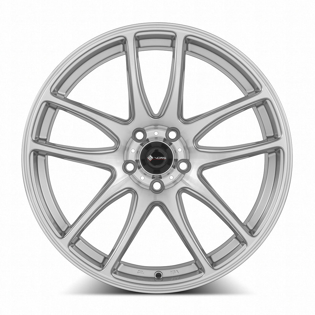Vors TR4 Silver Machined Face 19x9.5 +35 5x108mm 73.1mm - Wheelwiz