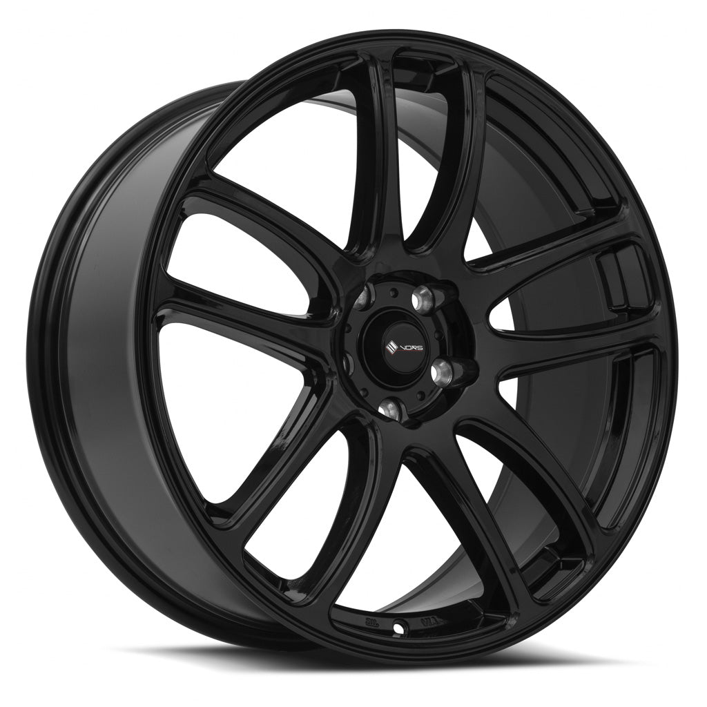 Vors TR4 Gloss Black 20x8.5 +35 5x115mm 73.1mm - Wheelwiz
