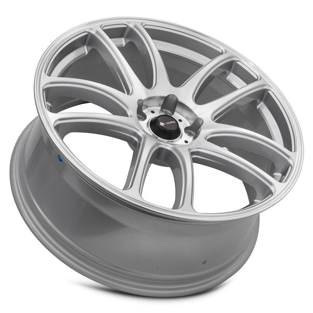 Vors TR4 Silver Machined Face 20x8.5 +35 5x108mm 73.1mm - Wheelwiz